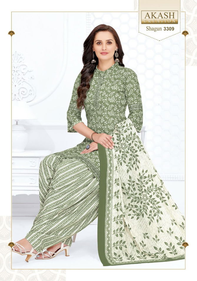 Akash Shagun 33 Cotton Printed Regular Wear Dress Material Collection